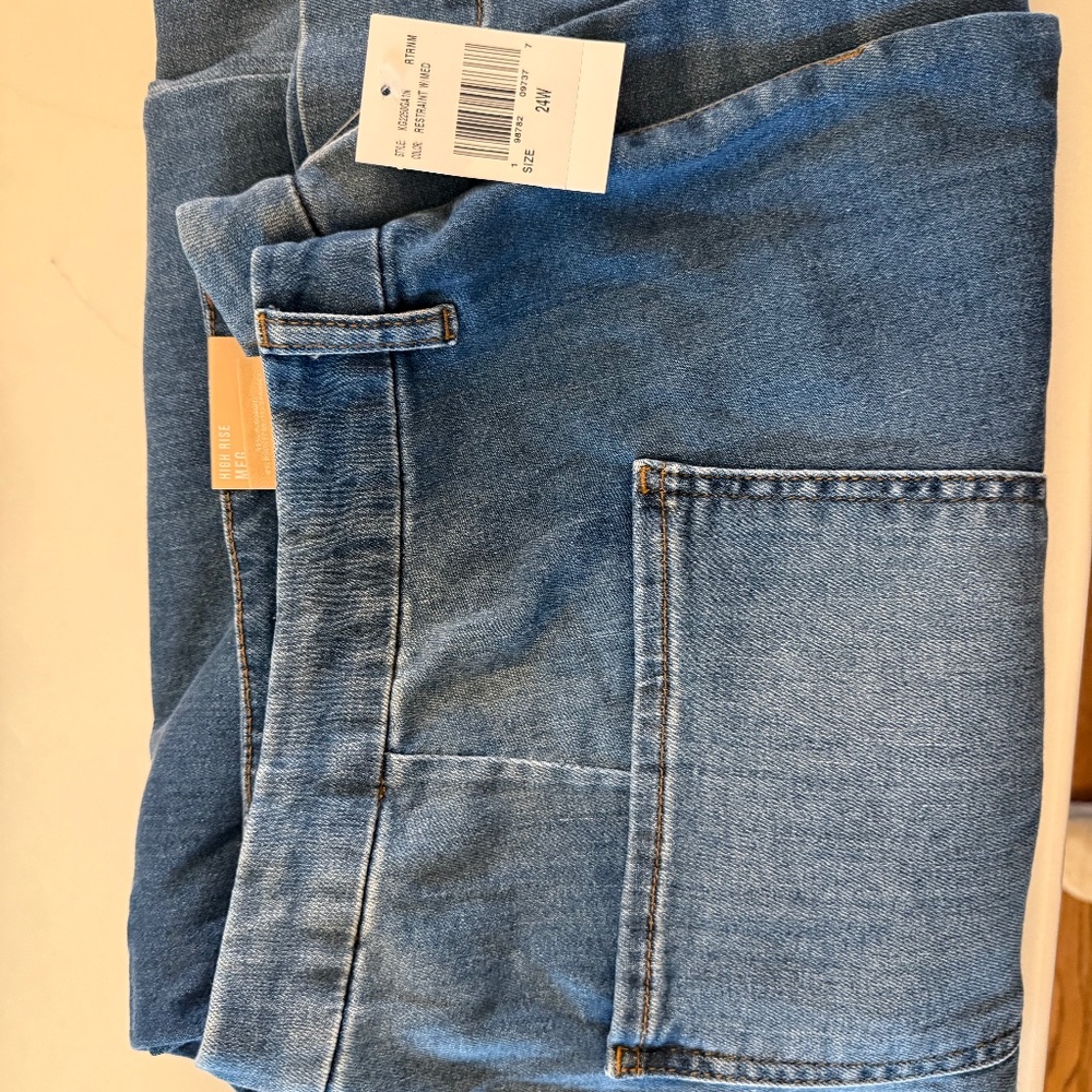 Kut from the Kloth Meg High Rise Wide Leg Size 24W